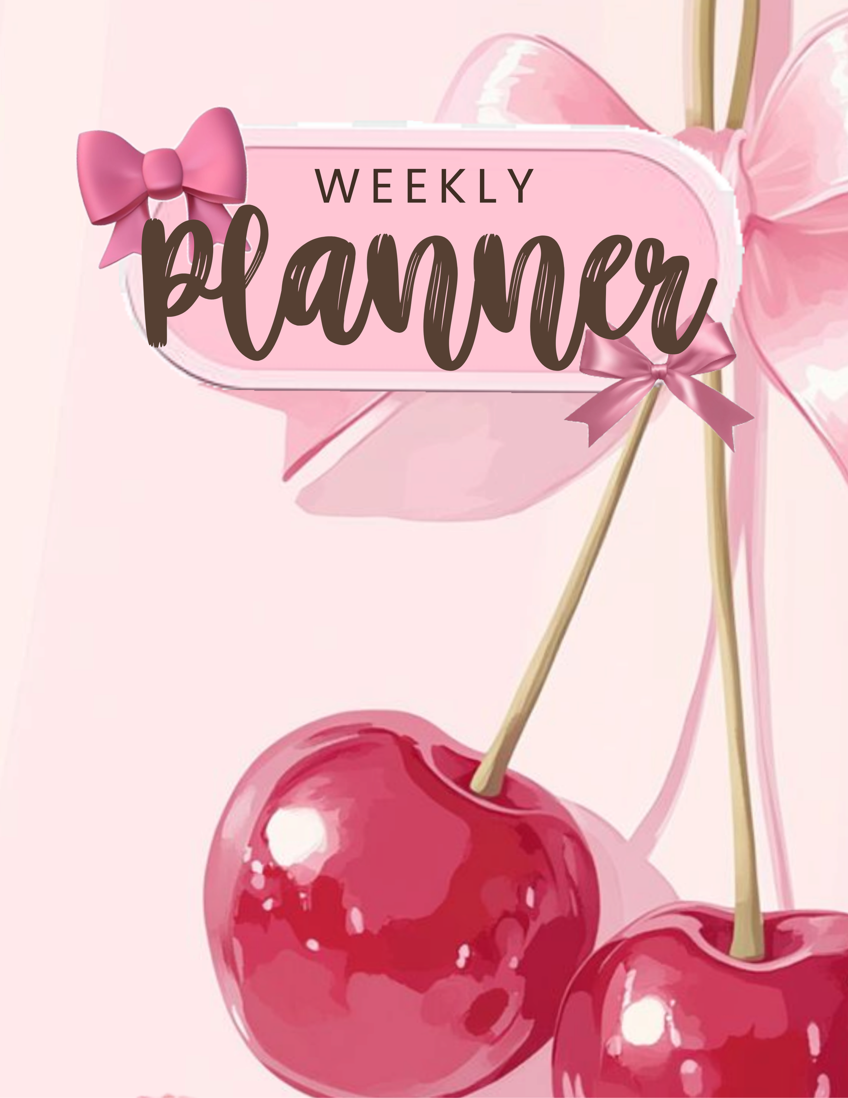 Cherry Weekly Planner
