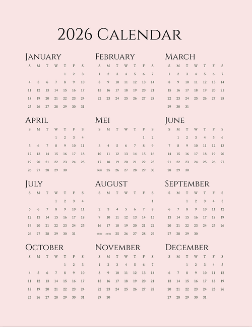 Cherry Weekly Planner