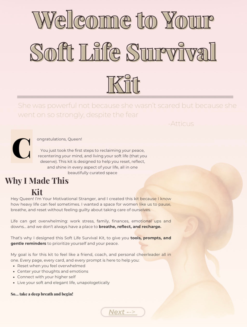 The Soft Life Survival Kit for Women