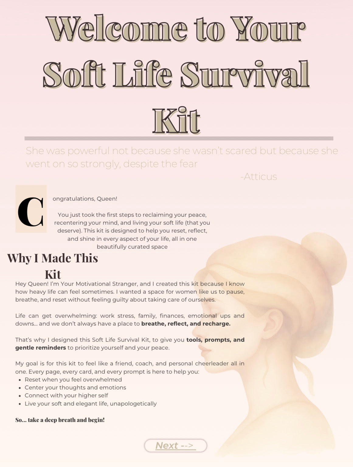 The Soft Life Survival Kit for Women
